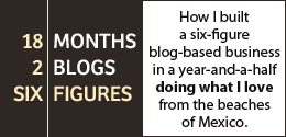 18 Months, 2 Blogs, 6 Figures